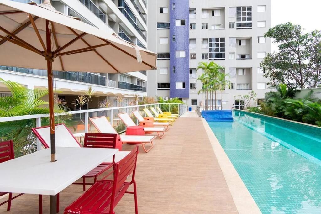 Flat Maravilhoso No Setor Bueno - Th807 Apartment Goiânia Exterior foto